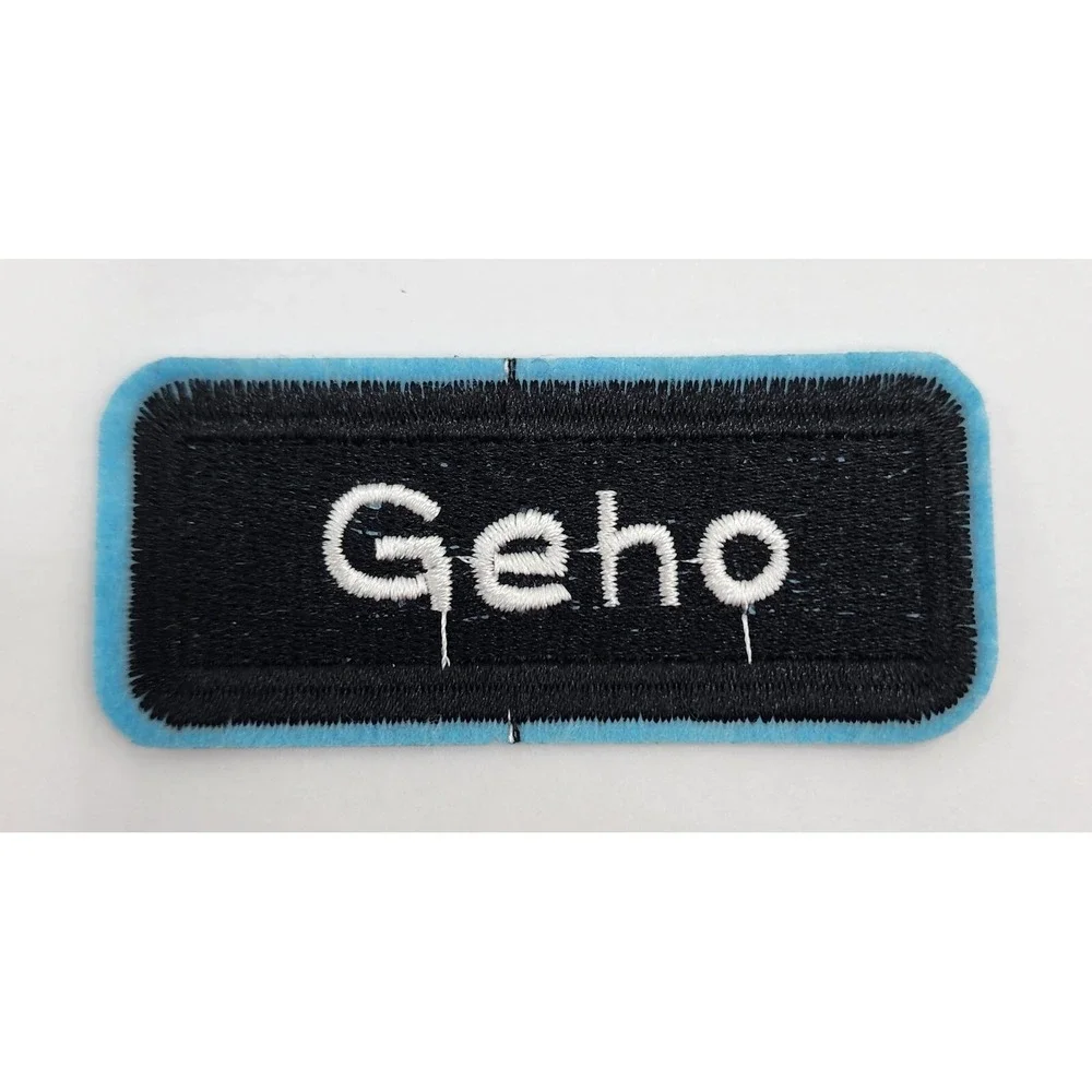 Geho iron on patch